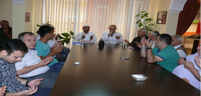  BAFRA’DA ŞEHİTLER İÇİN MEVLİT OKUTULDU